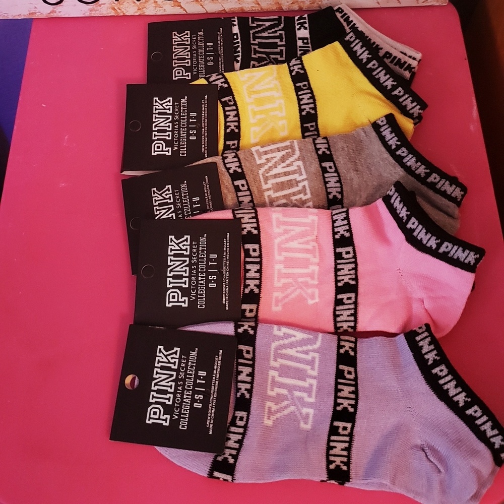PINK Socks